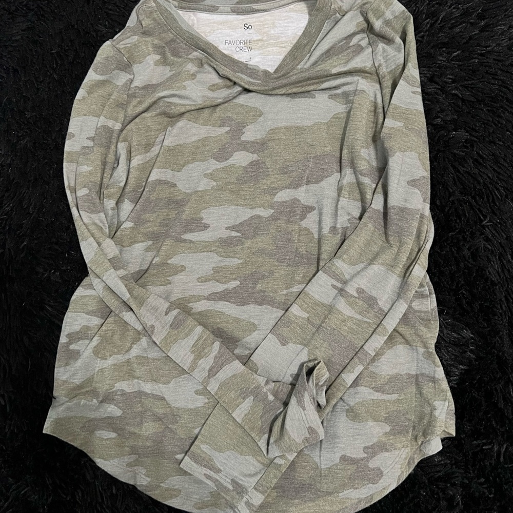 Camo long sleeve